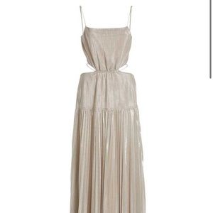 Jonathan Simkhai Gold Daisy Gown
